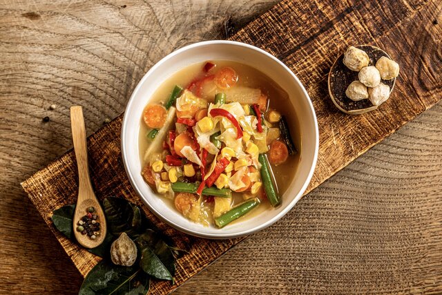 Sajoer lodeh (Indonesische groentesoep)