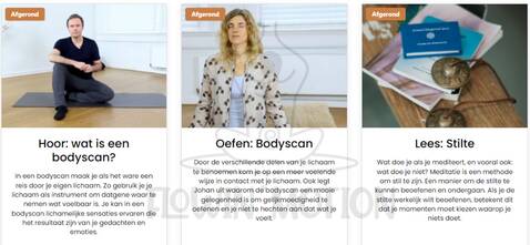 hoofdstukken medi cursus online