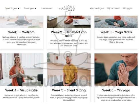 meditatie cursus online blokken