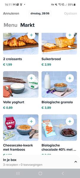 marley spoon markt nieuwe feature