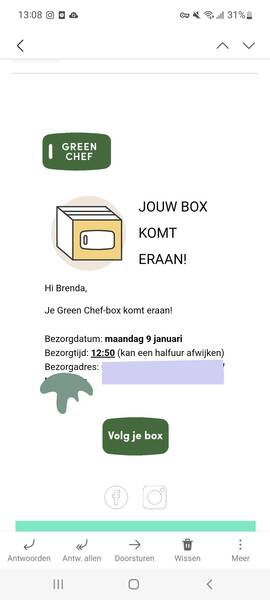 email green chef
