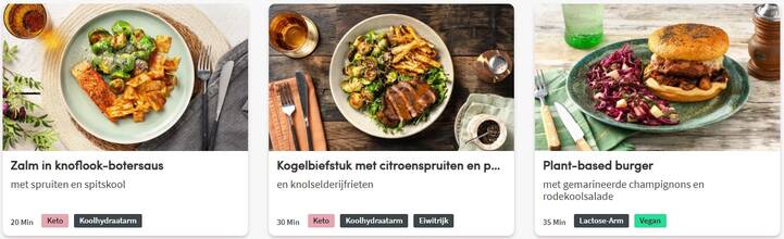 green chef weekmenu