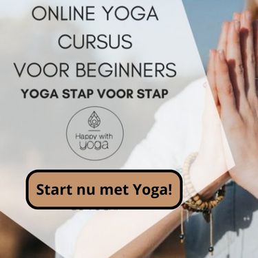 yoga voor beginners cursus banner